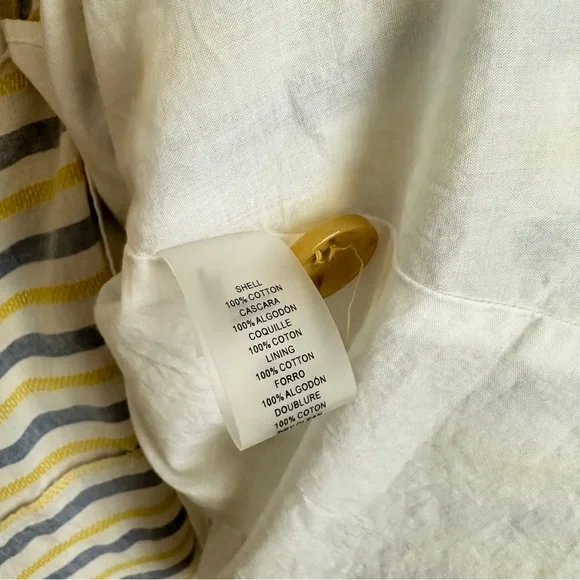 Vince Camuto Sleeveless Stripe Midi Dress Size 14 - Picture 5 of 11